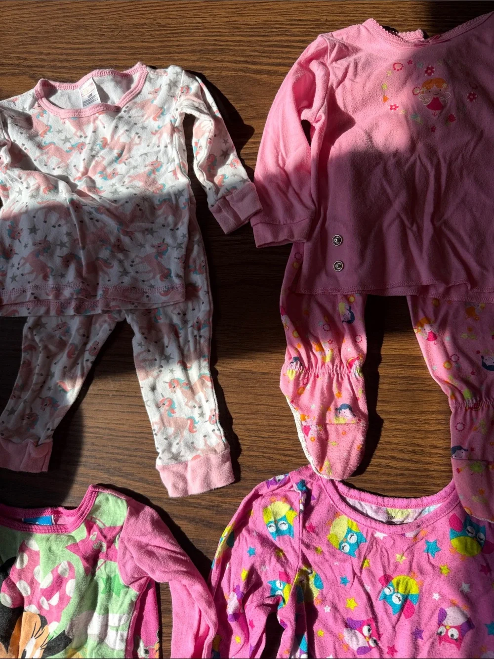 Pink Girls' baby 13m Pajama bundle